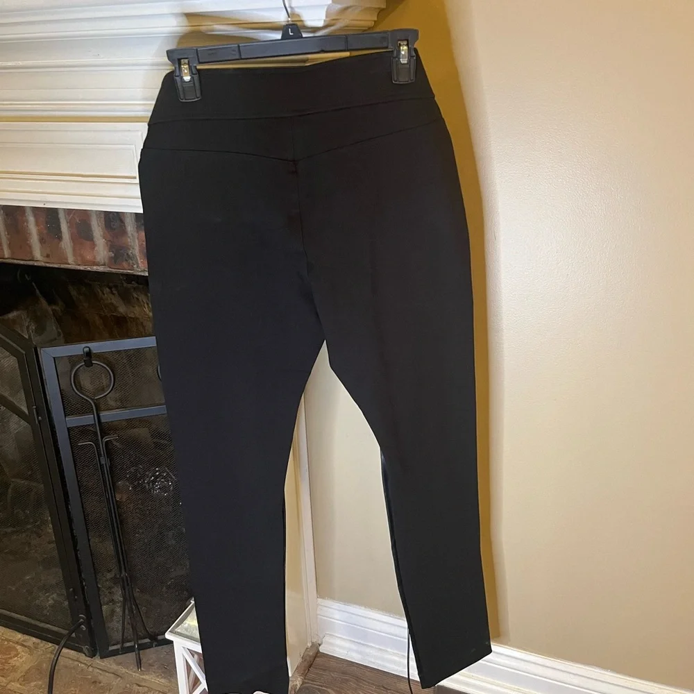 Lauren Ralph Lauren Faux Leather Pull On Pants 12 - Picture 3 of 9